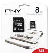 PNY USB Flash Drive-8GB Each