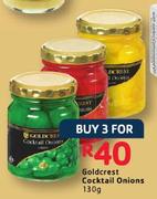  Goldcrest Cocktail Onions-3X130gm