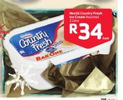 Nestle Country Fresh Ice Cream-2Ltr