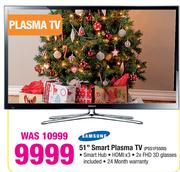 Samsung 51" Smart Plasma TV PS51F5500