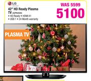 LG 42" HD Ready Plasma TV 42PN4500