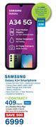 Samsung Galaxy A34 5G Smartphone