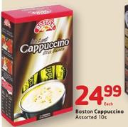 Boston Cappuccino - 10's Each