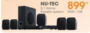 Nu-Tec 5.1 Home Theatre System 330W/USB