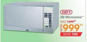 Defy 28ltr Microwave