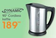 Dynamic 90 Degree Cordless Kettle