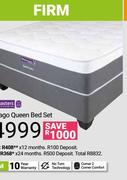 Sleepmasters Santiago Queen Bed Set
