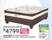 Restonic Barbados Queen Bed Set
