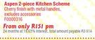 Aspen 2- Piece Kitchen Scheme F000036