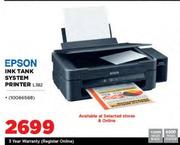 EPSON Ink Tank System Printer L382