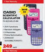 CASIO Scientific Calculator FX-82ZAPLUS 8K-Each