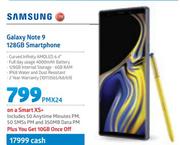 Samsung Galaxy Note 9 128GB Smartphone