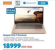 Lenovo Ideapad 530S i7 Notebook