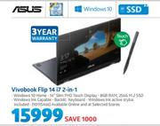 Asus Vivobook Flip 14 i7 2-In-1 Notebook