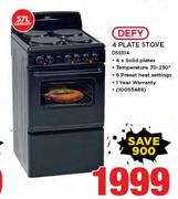Defy 4 Plate Stove