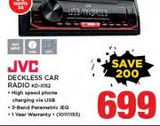 JVC Deckless Car Radio KD-X152