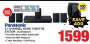 Panasonic 5.1 Channel Home Theatre System SC-XH105GS-K
