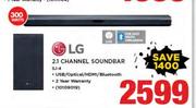 LG 2.1 Channel Soundbar SJ-4