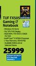 Asus Tuf FX505 Gaming i7 Notebook