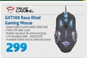 Trust Gaming GXT108 Rava Illted Gaming Mouse