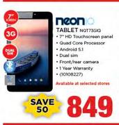 Neon 7" Tablet NQT73GIQ