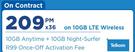 Packard Bell T10 10.1 Inch LTE Tablet-On 10GB LTE Wireless