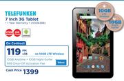 Telefunken 7 Inch 3G Tablet-Each