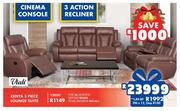 Viali Kenya 3 Piece Lounge Suite