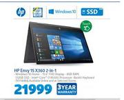 HP Envy 15 X360 2-In-1