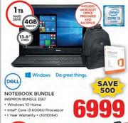 Dell Notebook Bundle INSPIRON BUNDLE 3567