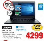 Lenovo Notebook