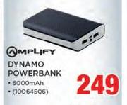 Amplify Dynamo Powerbank 6000mAh
