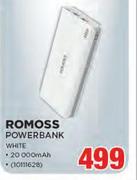 Romoss Powerbank White 20000mAh