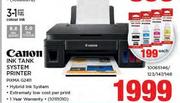Canon Ink Tank System Printer Pixma G2411