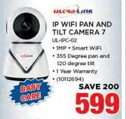 Ultra Link IP WiFi Pan Tilt Camera UL-IPC-02