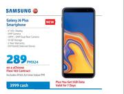 Samsung Galaxy J6 Plus Smartphone-On A uChoose Flexi 165 Contract