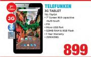 Telefunken 7" 3G Tablet TEL-73GIQA