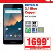 Nokia 2.1 Blue Copper