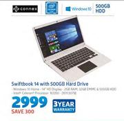 Connex Swiftbook 14 With 500GB Hard Drive