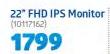Dell 22" FHD IPS Monitor
