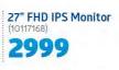 Dell 27" FHD IPS Monitor
