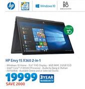 HP Envy 15 X360 2-In-1 