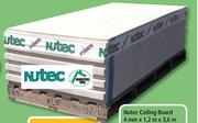 Nutec Ceiling Board-4mm x 1.2m x 3m Each