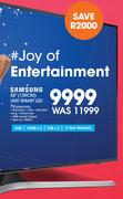 Samsung 55" (139cm) UHD Smart LED TV 55MU7000