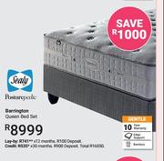 Sealy Posturepedic  Barrington Queen Bed Set