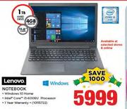 Lenovo 15.6" Notebook