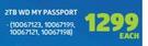 WD 2TB My Passport-Each