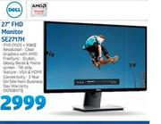 Dell 27" FHD Monitor SE2717H