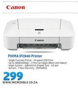 Canon Pixma IP2840 Printer