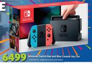Ninetendo Switch Red & Blue Console Joy Con